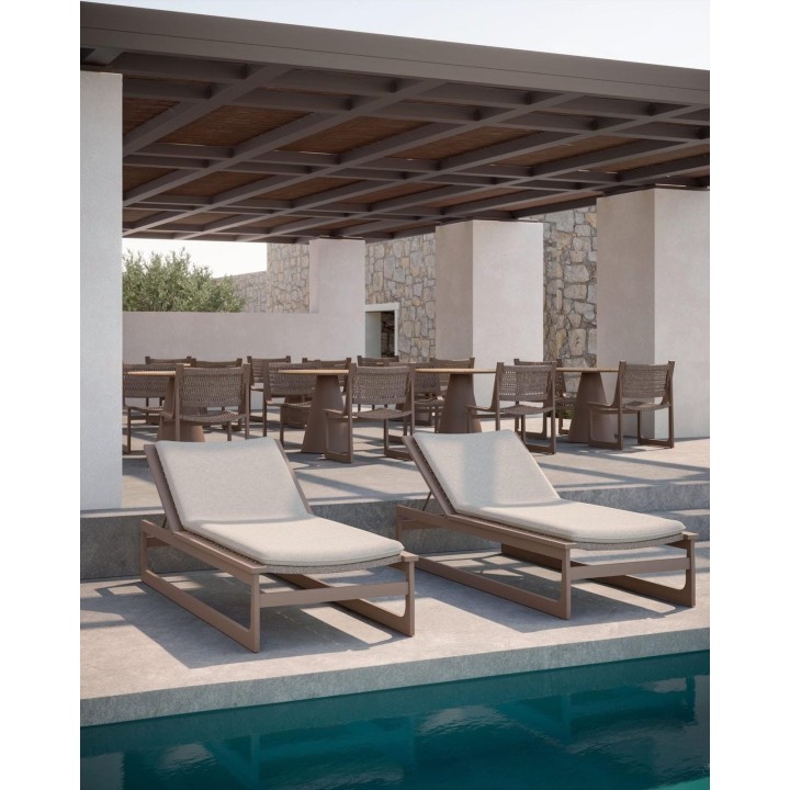 Chaise longue Cozumel – vue 2