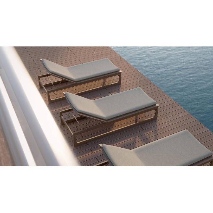 Chaise longue Cozumel – vue 4