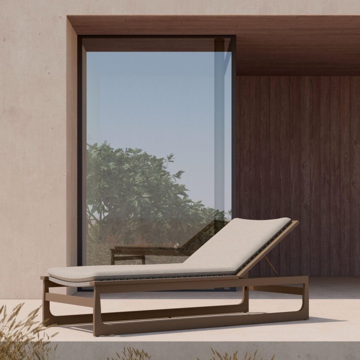 Chaise longue Cozumel – vue 5