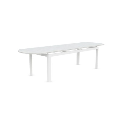 Seville 95-118" Extendable Dining Table – Glacier – view 1