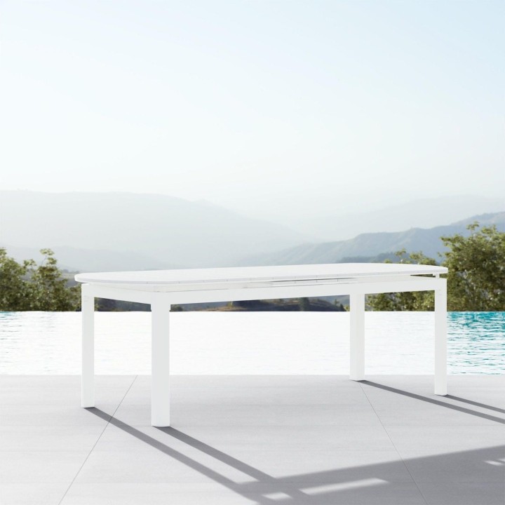 Seville 95-118" Extendable Dining Table – Glacier – view 4