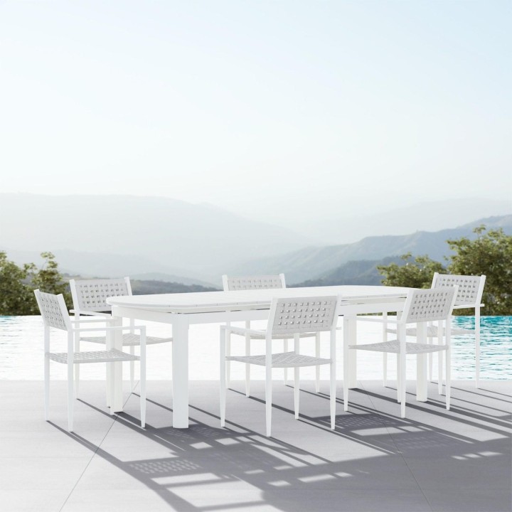 Table de repas extensible Seville 241-300 cm – Glacier – vue 6