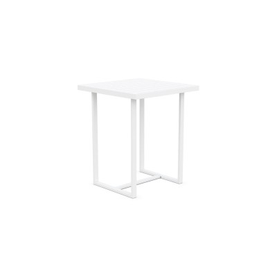 Pavia 35" Bar Table – White – view 1