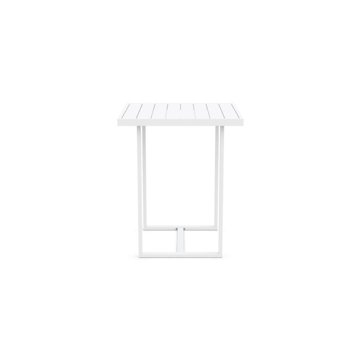 Pavia 35" Bar Table – White – view 4