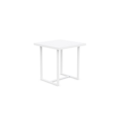 Table de comptoir Pavia 89 cm – Blanc – vue 1
