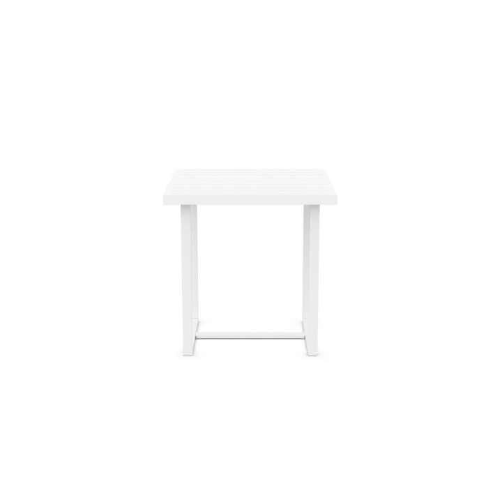 Table de comptoir Pavia 89 cm – Blanc – vue 3