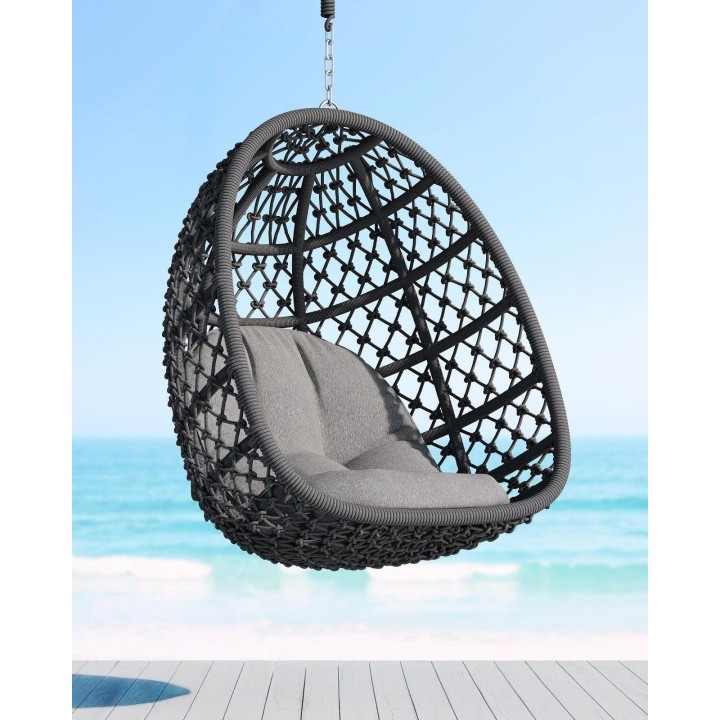 Fauteuil suspendu Amelia – Cendre – vue 2