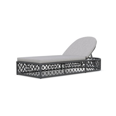 Chaise longue Amelia – Cendre – vue 1