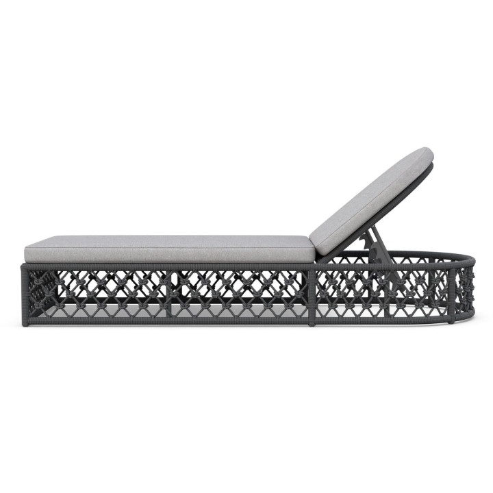 Chaise longue Amelia – Cendre – vue 4