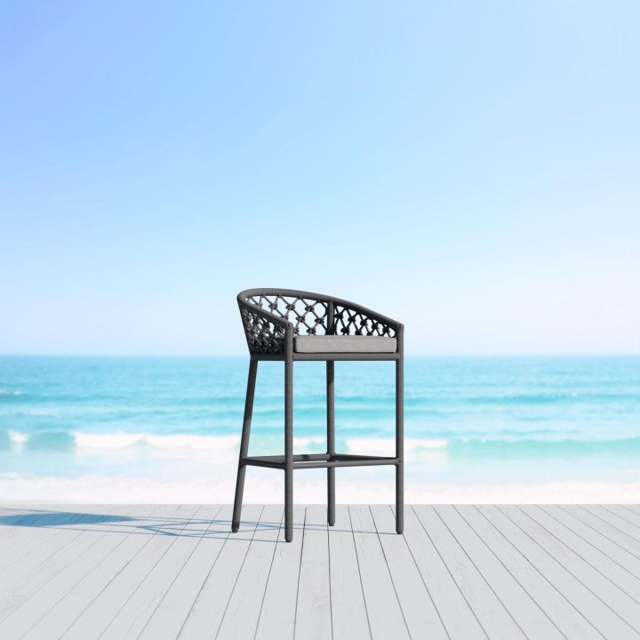 Amelia Bar Stool – Ash – view 2