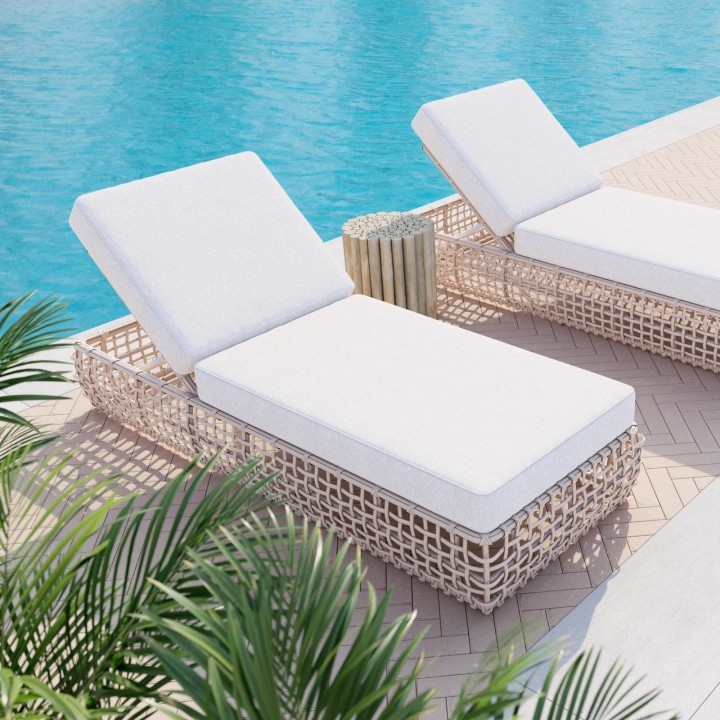 Chaise longue Kiawah – vue 3