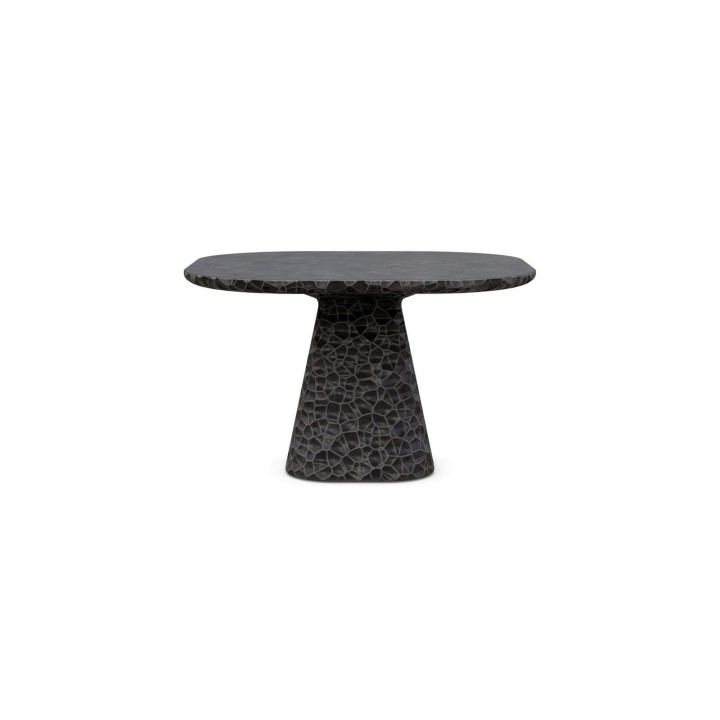 Table de repas Panama 122 cm – Charbon – vue 3