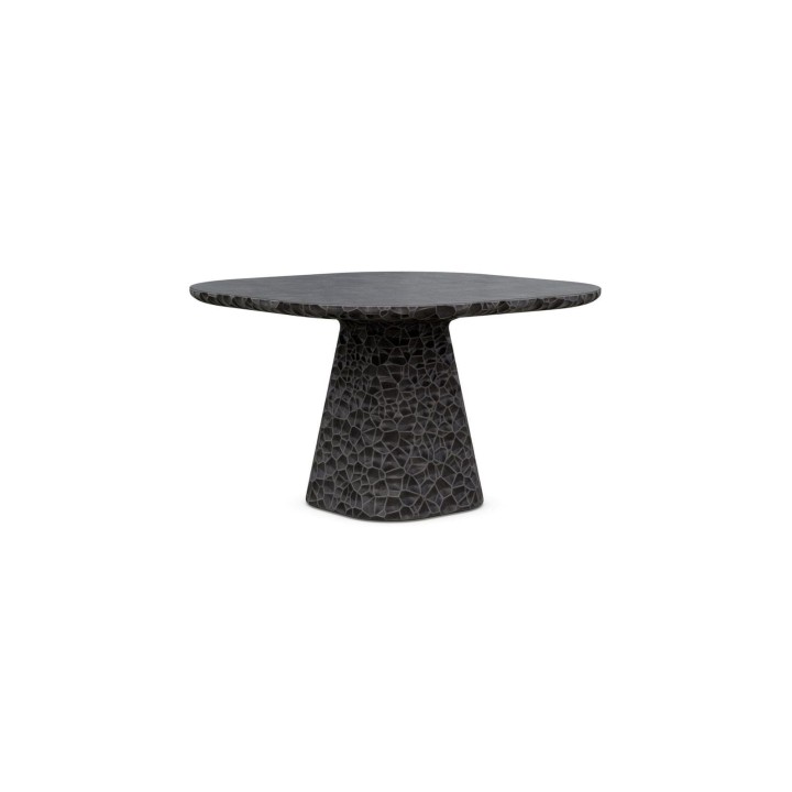Table de repas Panama 122 cm – Charbon – vue 5