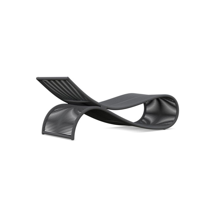 Wave Chaise Lounge – Pebble – view 4