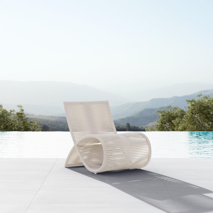 Fauteuil Wave – lot de 2 – Bouleau – vue 2
