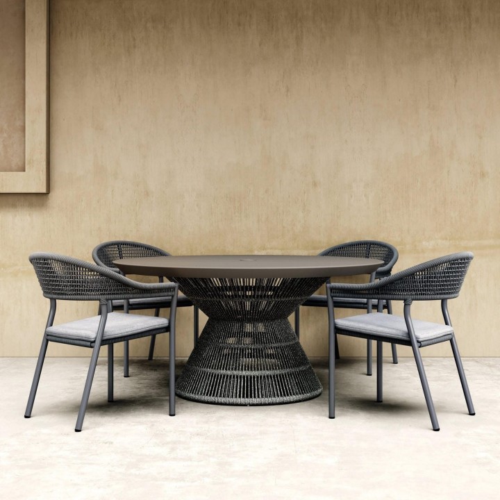 Crete Stackable Dining Chair – set of 6 – view 2