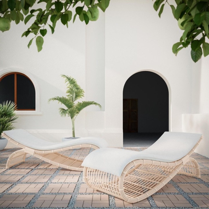 Paloma Wave Chaise Lounge – view 4