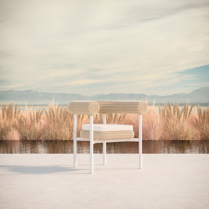 Chaise de repas Texoma – vue 2