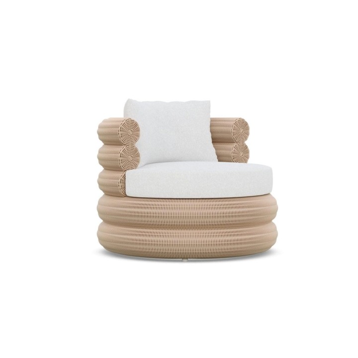 Fauteuil pivotant Texoma – vue 1