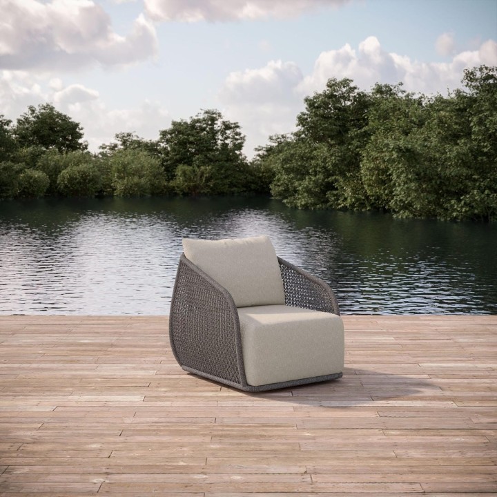 Fauteuil pivotant Sorrento – vue 5