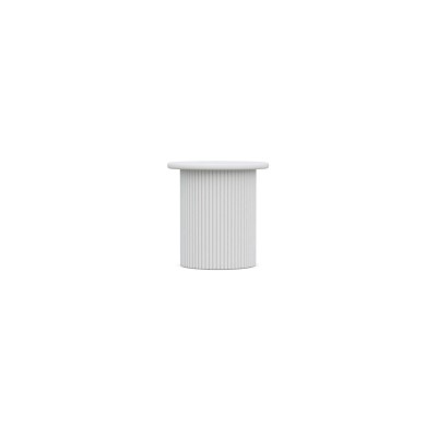 Table d'appoint Palma – Blanc – vue 1