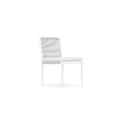 Chaise de repas sans accoudoirs Catalina – Sable – vue 1