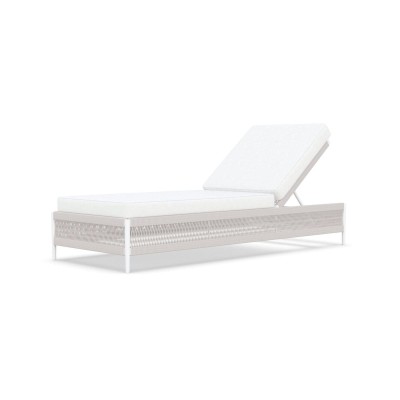 Chaise longue Catalina – Sable – vue 1