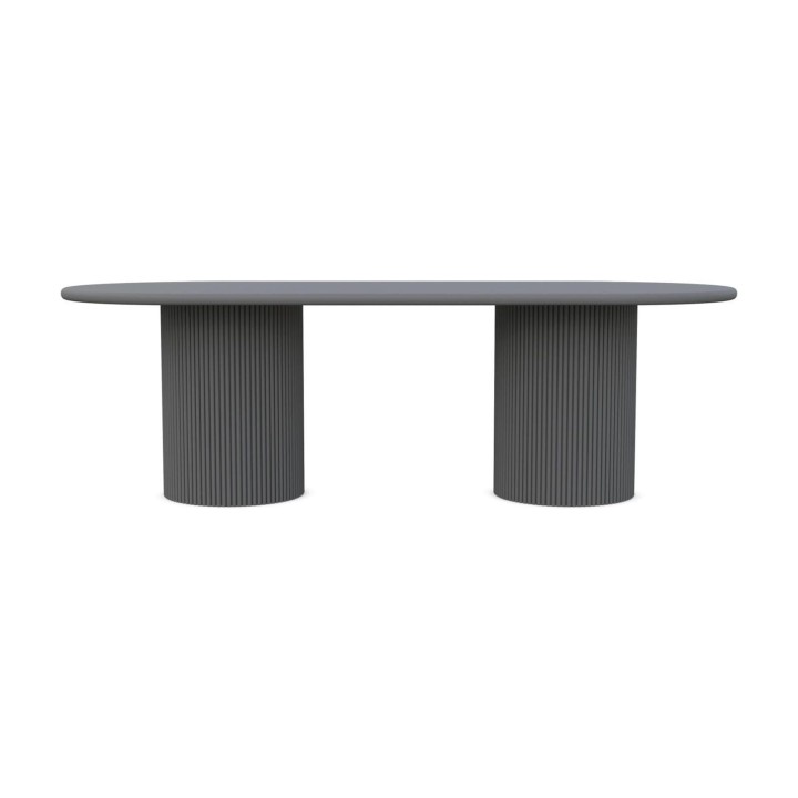 Table de repas Palma 244 cm – Anthracite – vue 6