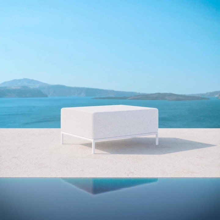 Pouf banc Kamari – vue 2