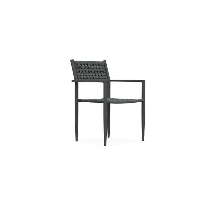 Chaise de repas Naples – lot de 4 – Gris lave – vue 1