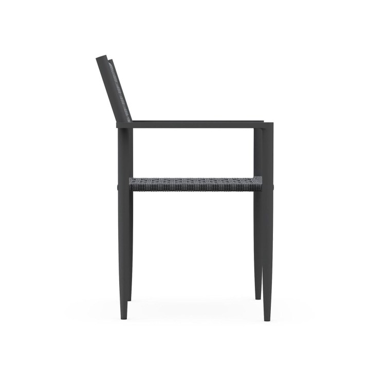 Chaise de repas Naples – lot de 4 – Gris lave – vue 8