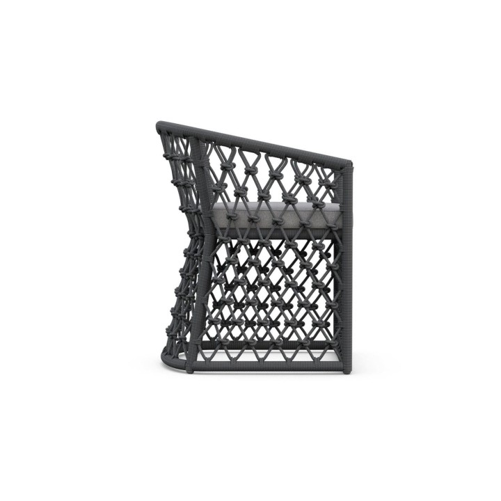 Chaise de repas Amelia – Cendre – vue 4
