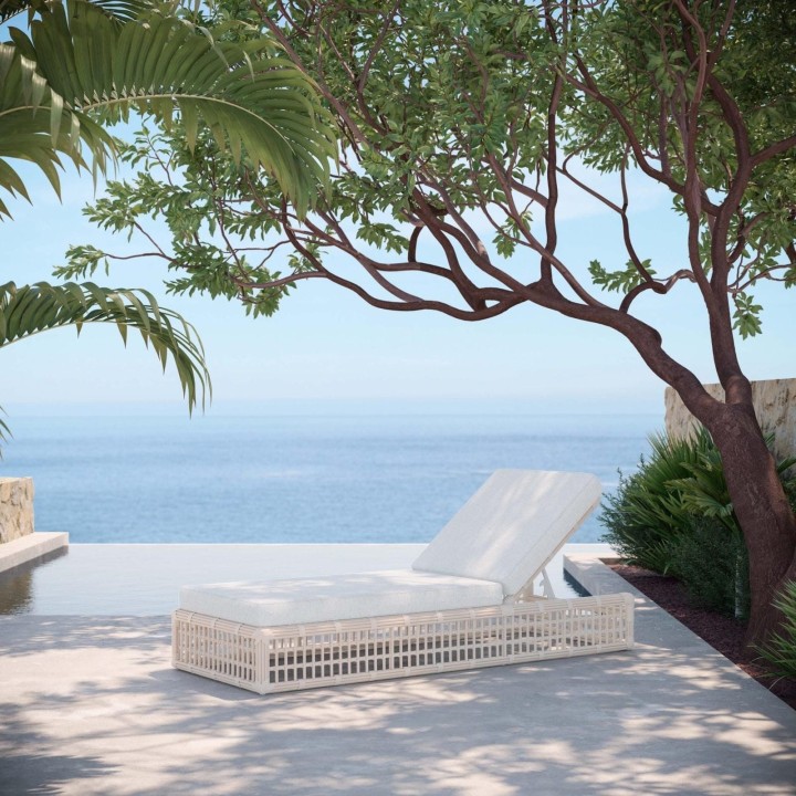 Chaise longue Paloma – vue 2
