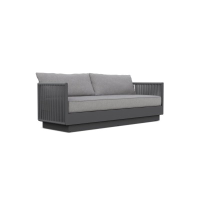 Canapé 3 places Porto – Anthracite – vue 1