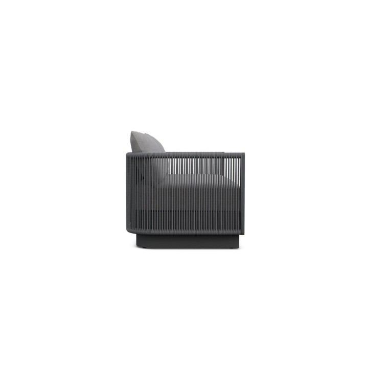 Canapé 3 places Porto – Anthracite – vue 4