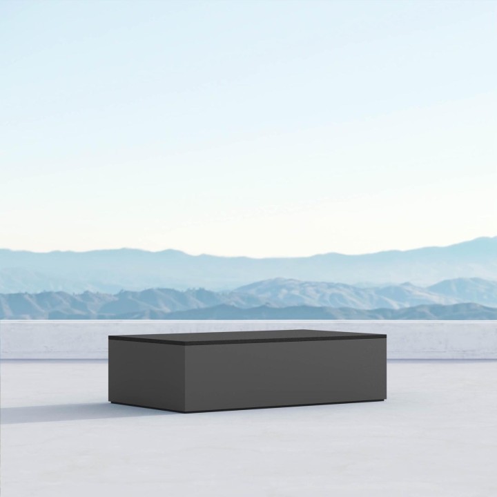 Porto Coffee Table – Charcoal – Granite – view 3