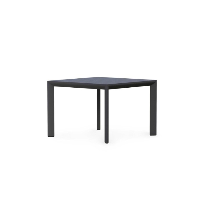 Table de repas carrée Porto 109 cm – Anthracite – vue 1