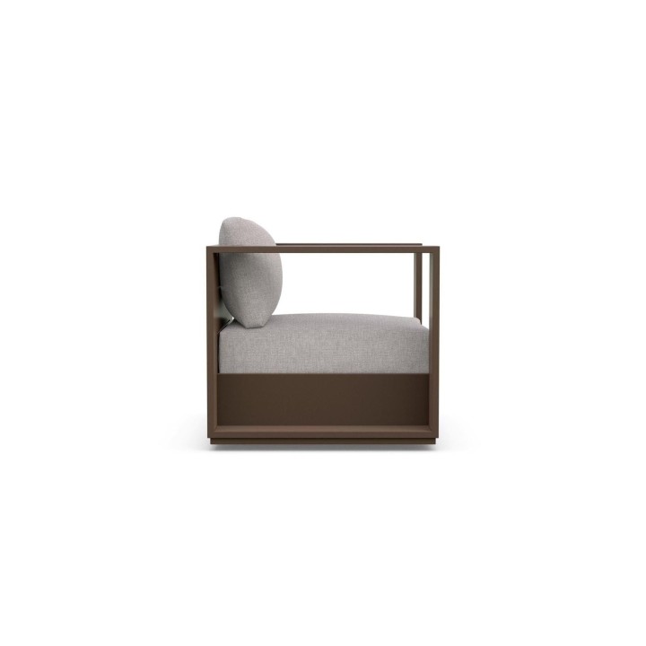 Fauteuil pivotant Sydney – Bronze – vue 5
