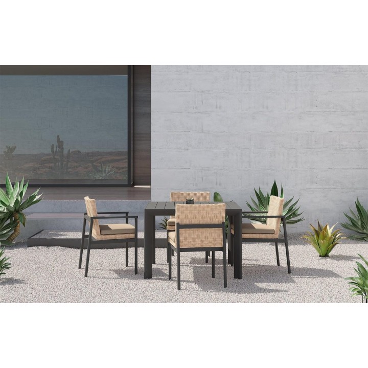 Terra Armless Dining Chair – set of 2 – view 4