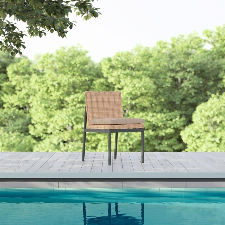 Terra Armless Dining Chair – set of 2 – view 5