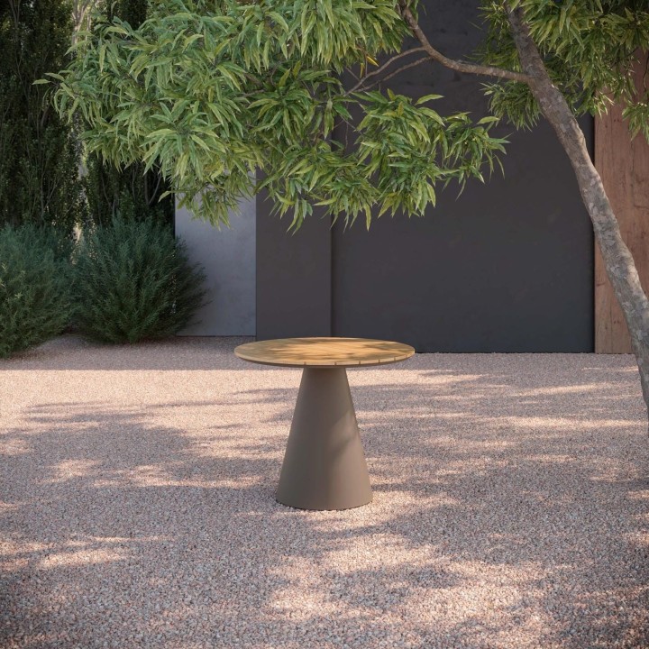 Table de repas Leon 91 cm – Alpine WeatherWood – Bronze – vue 5